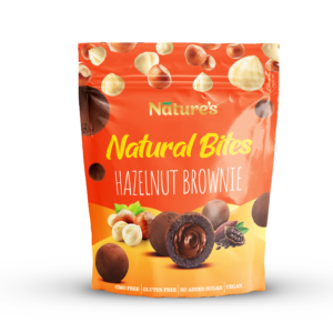NATURAL BITES HAZELNUT BROWNIE - Image 1